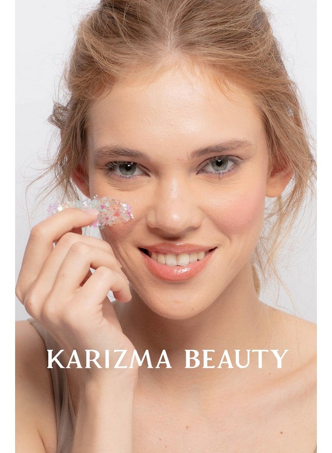 KARIZMA C Glitter Glue, The Original Peel Off Formula. Karizma Beauty. Face Chunky Glitter Glue Adhesive Body Cosmetic Makeup Glitter Primer  - Image 4