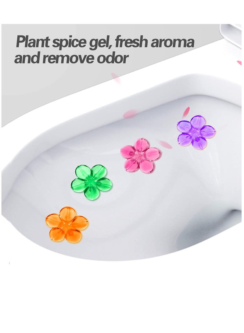Toilet Gel Stamp Mix Scents Toilet Bowl Cleaners, Fresh Gel Toilet Bowl Cleaning Stamps with Clean and Prevent Limescale (1 Piece) - Image 3