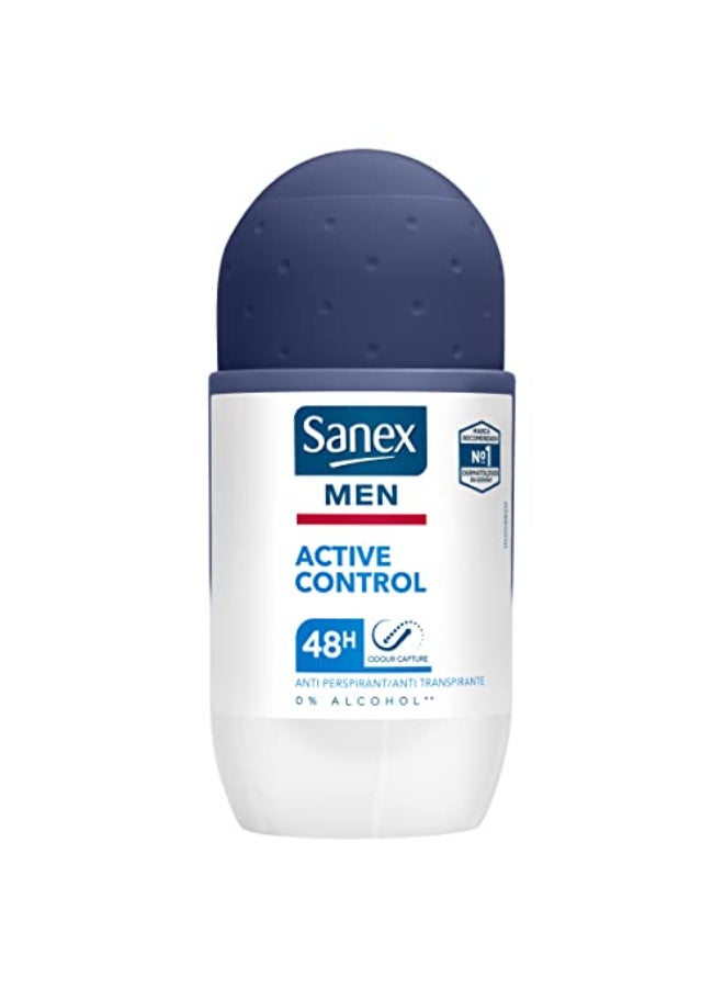 Sanex سانكس مزيل العرق رول 50 مل للرجال النشطين - Image 4