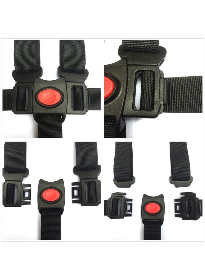 AT Seat Belt By At5/3/2 Point Adjustable For Baby Kid Safe Strap For Stroller High Chair (Include Shoulder Pads & Guarding Pad) - Image 4