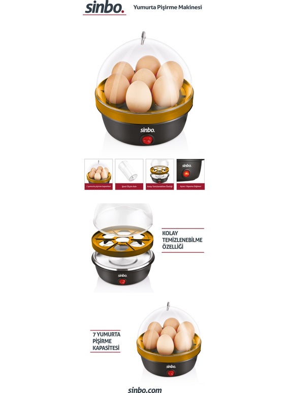 Sinbo SEB-5806 Egg Cooking Machine  - Image 2
