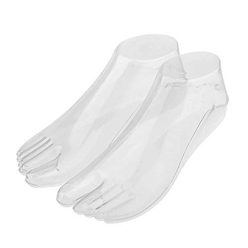 Groupcow Female Plastic Foot Model Tools for Sandals Display (Transparent) - Image 3