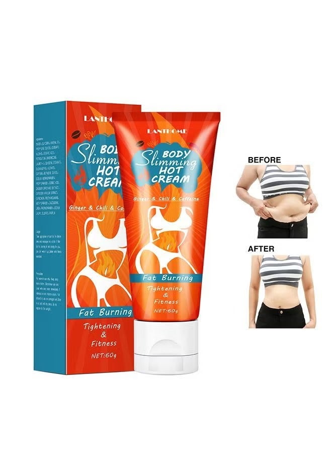 لانثوم كريم التخسيس لعلاج فقدان الوزن لتشكيل الخصر والفخذ والساق 60 جرام - Image 2