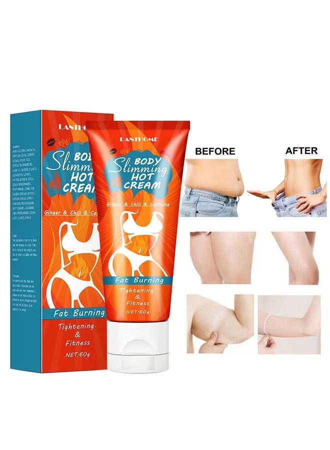 لانثوم كريم التخسيس لعلاج فقدان الوزن لتشكيل الخصر والفخذ والساق 60 جرام - Image 3