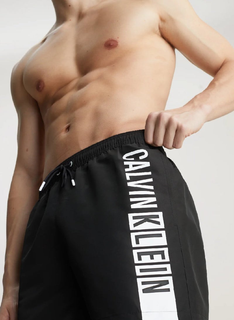 CALVIN KLEIN Medium Drawstring Swim Shorts - Intense Power - Image 3