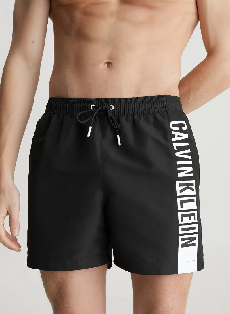 CALVIN KLEIN Medium Drawstring Swim Shorts - Intense Power