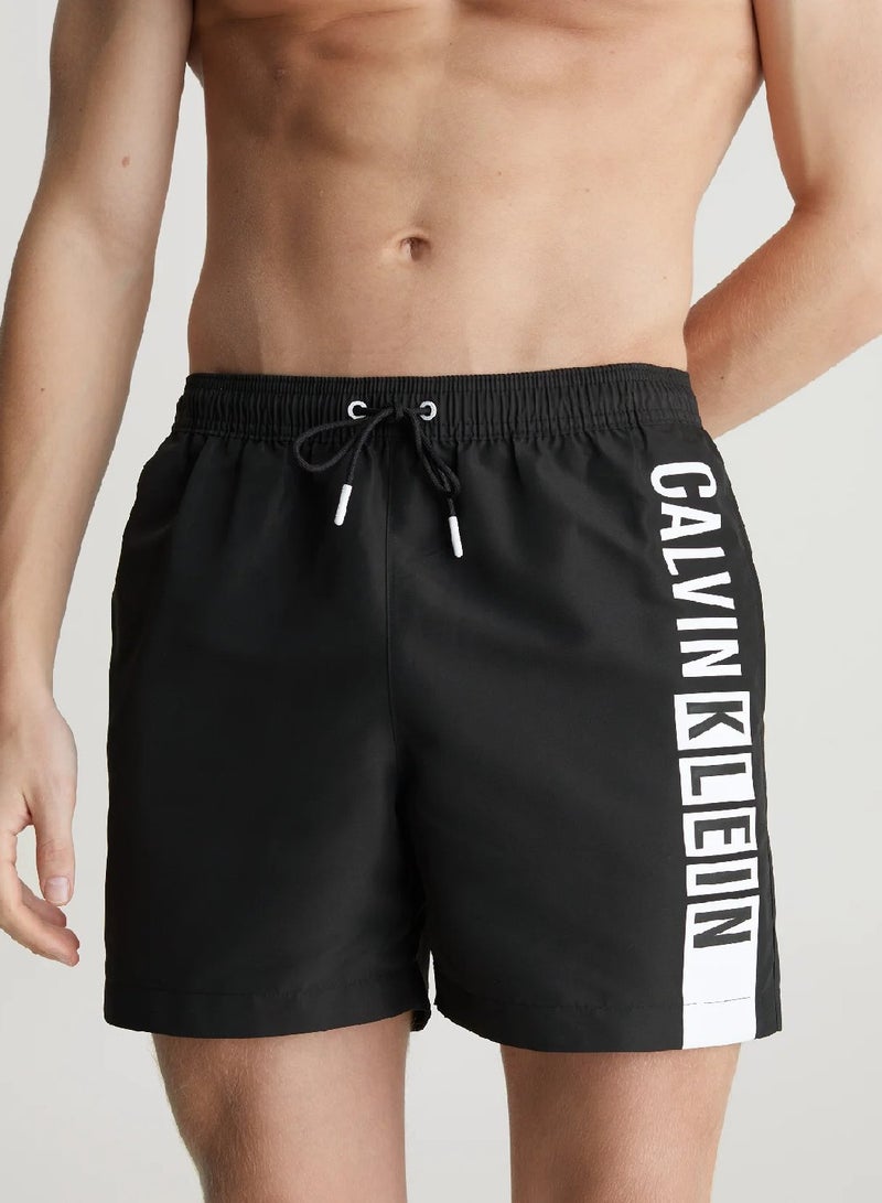 CALVIN KLEIN Medium Drawstring Swim Shorts - Intense Power - Image 1