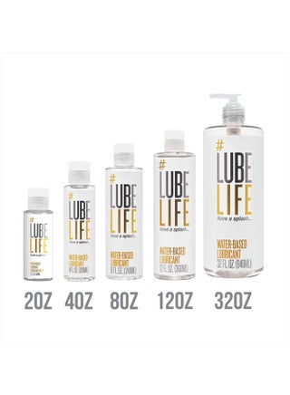 quiet vibrator LUBELIFE Water-Based Personal Lubricant, Lube for Men, Women and Couples,  Non-Staining, 12 Fl Oz | Best Price UAE