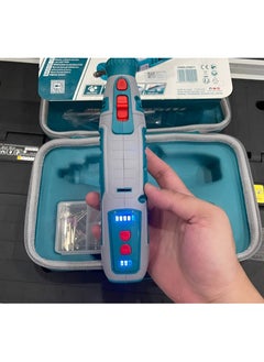 TOTAL Total 8V Cordless Grinder Kit with Variable Speed – Includes 67 Accessories, Safety Guard & Canvas Bag – Ideal for Grinding, Cutting, Polishing & Engraving – USB-C Rechargeable (Model: TMGLI0801)  - Image 2