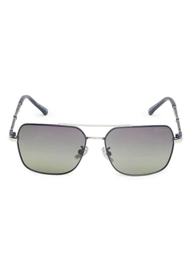 Firebird - Firebird Square Metal Polarized Sunglasses - Image 1