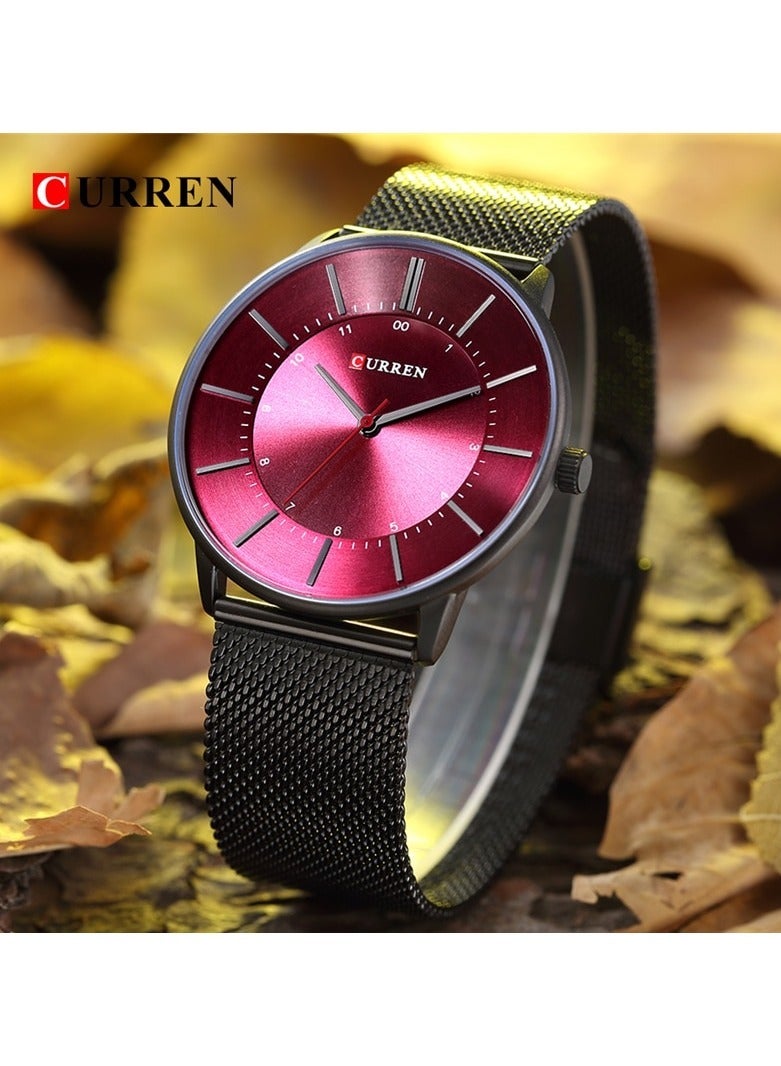 CURREN CURREN 8303 Luxury Casual Men Watches Quartz Male Ultra-thin Wristwatches Full Steel Waterproof Clock Masculino Montre Homme - Image 2