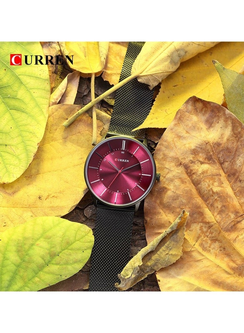 CURREN CURREN 8303 Luxury Casual Men Watches Quartz Male Ultra-thin Wristwatches Full Steel Waterproof Clock Masculino Montre Homme - Image 3