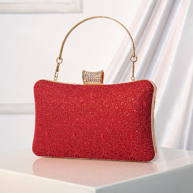 Evening Bag Lace Sequins Fashion Banquet Women'S Bag Cheongsam Handbag Elegant Women'S Bag Shoulder Crossbody Bag - Image 4