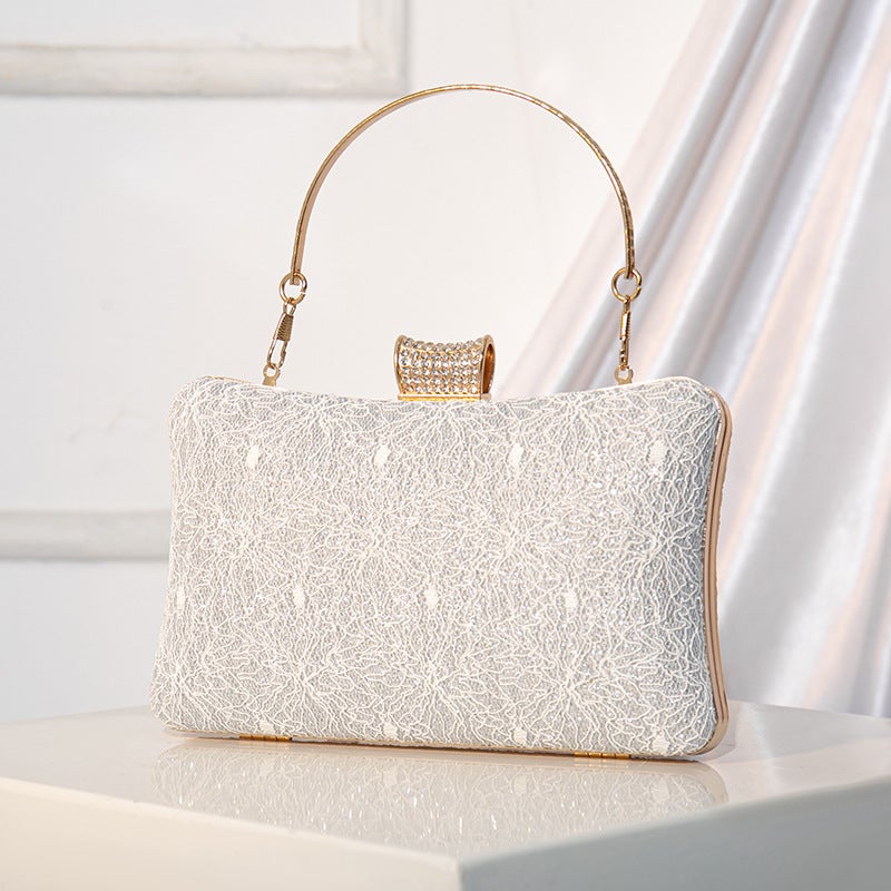 Evening Bag Lace Sequins Fashion Banquet Women'S Bag Cheongsam Handbag Elegant Women'S Bag Shoulder Crossbody Bag - Image 3