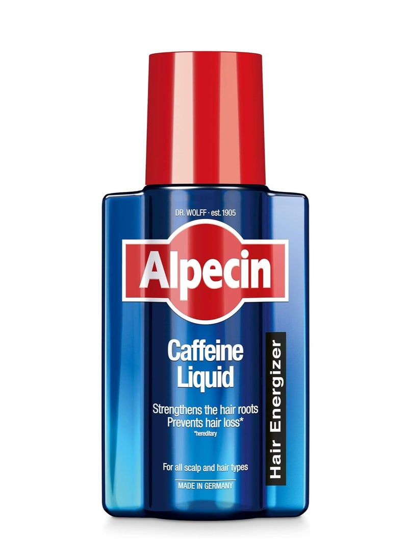 Alpecin Alpecin Caffeine Liquid Scalp Tonic 4x 200ml Hair Growth and Loss Prevention Strengthens Roots Hair Energizer Vitalizer - Image 2