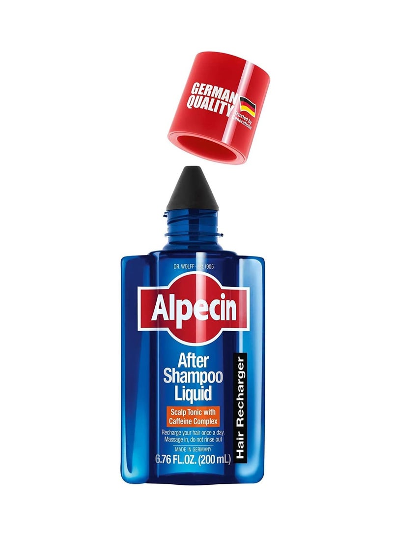 Alpecin Alpecin Caffeine Liquid Scalp Tonic 4x 200ml Hair Growth and Loss Prevention Strengthens Roots Hair Energizer Vitalizer - Image 3