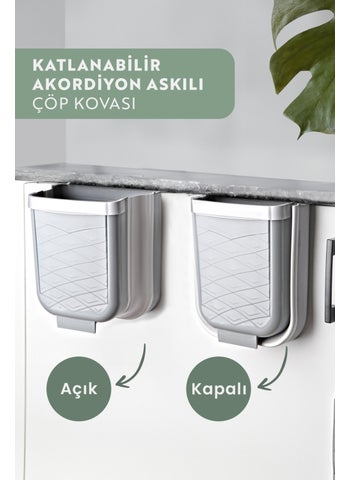Accordion Foldable Hanging Bathroom and Kitchen Countertop Trash Can - Can Be Hidden Inside and Outside the Cabinet - pzsku/ZF45B290426519C32CB5EZ/45/_/1726146050/12a7c0f5-b87b-415e-a912-fcb358405f3a