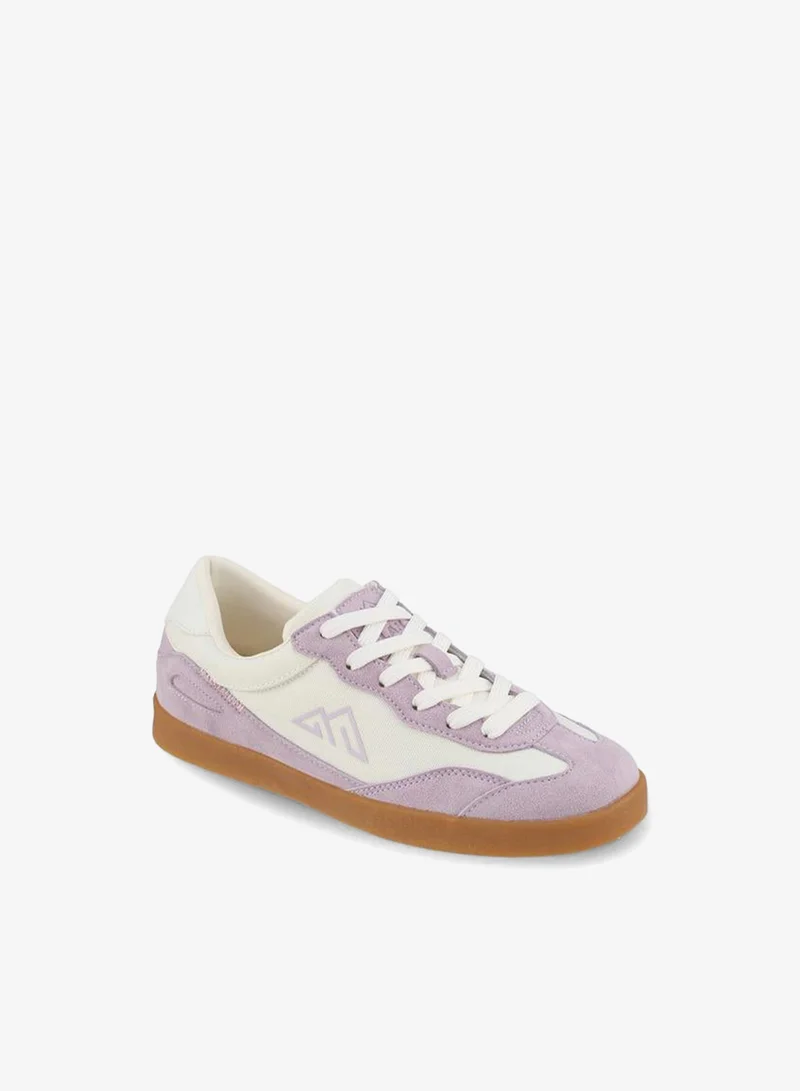 Oaklan By Shoexpress Girls Colourblock Lace-Up Ankle Sneakers