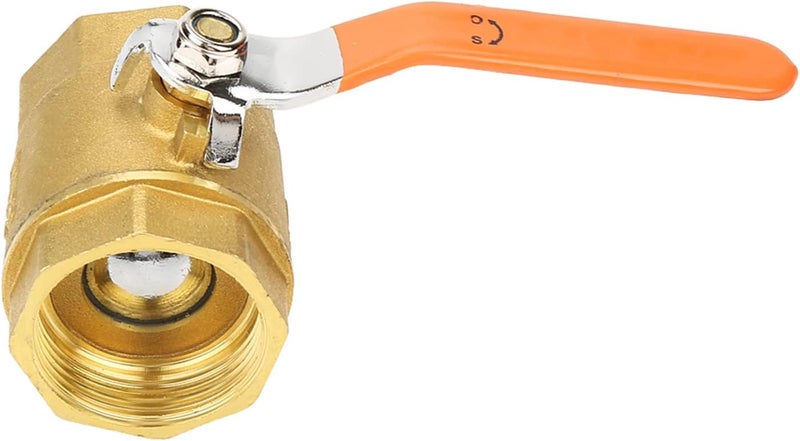 Brass Ball Valve DN32 1-1 / 4BSP, 1.6MPa Pressure, Water Oil Gas Control Valve - Durable Rust - Body, Compact Lightweight Design for Plumbing and - Image 3