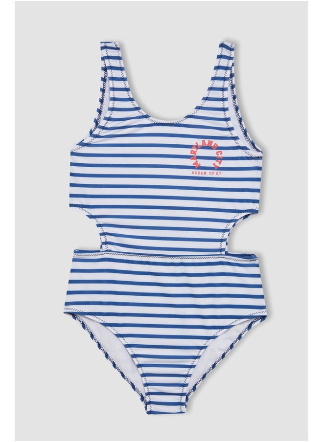 DeFacto - Girl Regular Fit Woven Swimsuit - Image 1