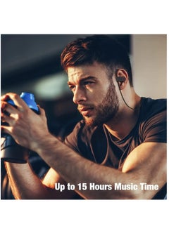 KASTWAVE Bluetooth Headphones Wireless Earbuds Bluetooth 5.1 Running Headphones IPX7 Waterproof Earphones with 15 Hrs Playtime HiFi Stereo Noise Cancelling Headsets for Workout Gym  - Image 3