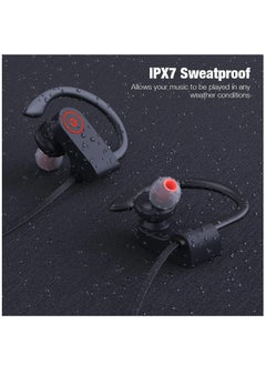 KASTWAVE Bluetooth Headphones Wireless Earbuds Bluetooth 5.1 Running Headphones IPX7 Waterproof Earphones with 15 Hrs Playtime HiFi Stereo Noise Cancelling Headsets for Workout Gym  - Image 2