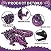 SHUWND Large 3D Printed Dragon 24 inch Articulated Crystal Dragon Toys with Wings Big 3D Printed Animals ADHD Fidget Toy Gifts for Desk Decor Easter Basket Stuffers and Essentials - Image 4