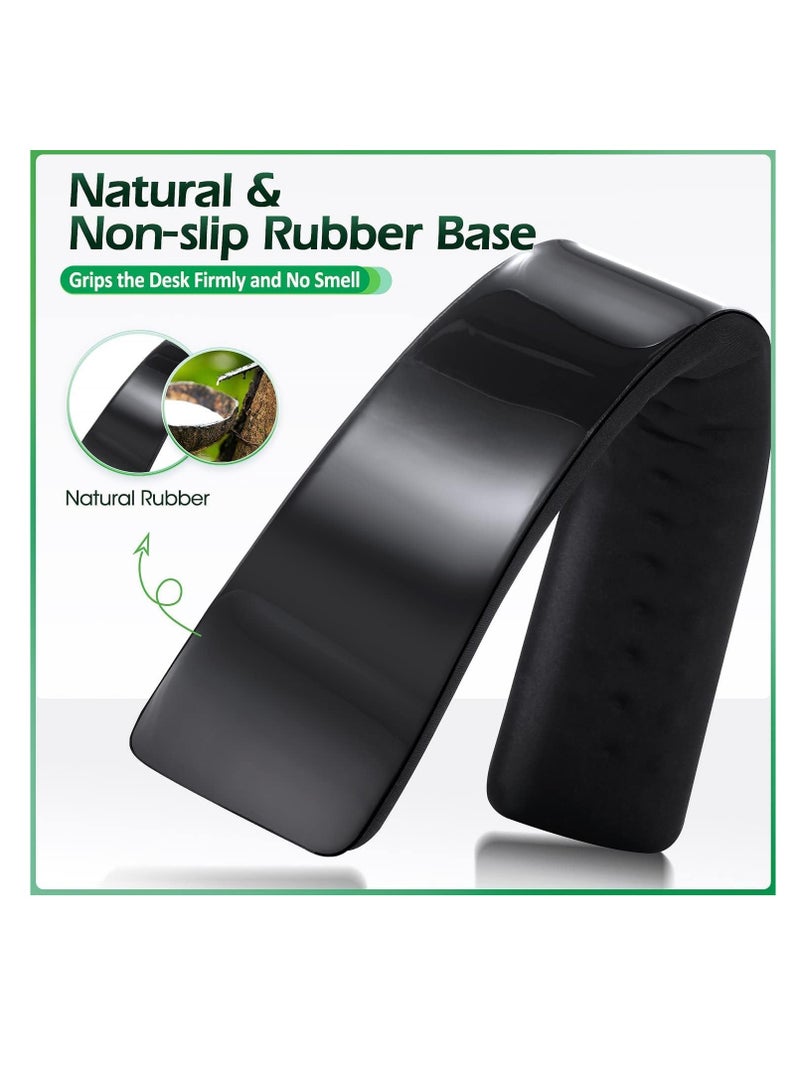 سيلكفكس ترقية ناعمة الذاكرة رغوة لوحة المفاتيح راحة المعصم مع نقطة التدليك, راحة المعصم إيرغونومية لوحة المفاتيح الكمبيوتر مع PU قاعدة غير انزلاق, وسادة معصم مريحة للمكتب,الكتابة تخفيف الألم - Image 2