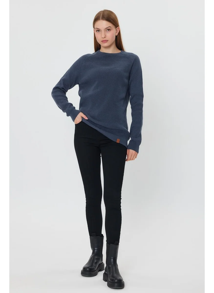 Alexandergardi Alexandergardı Selanik Knitted Crew Neck Sweater (E23-6707-WN)