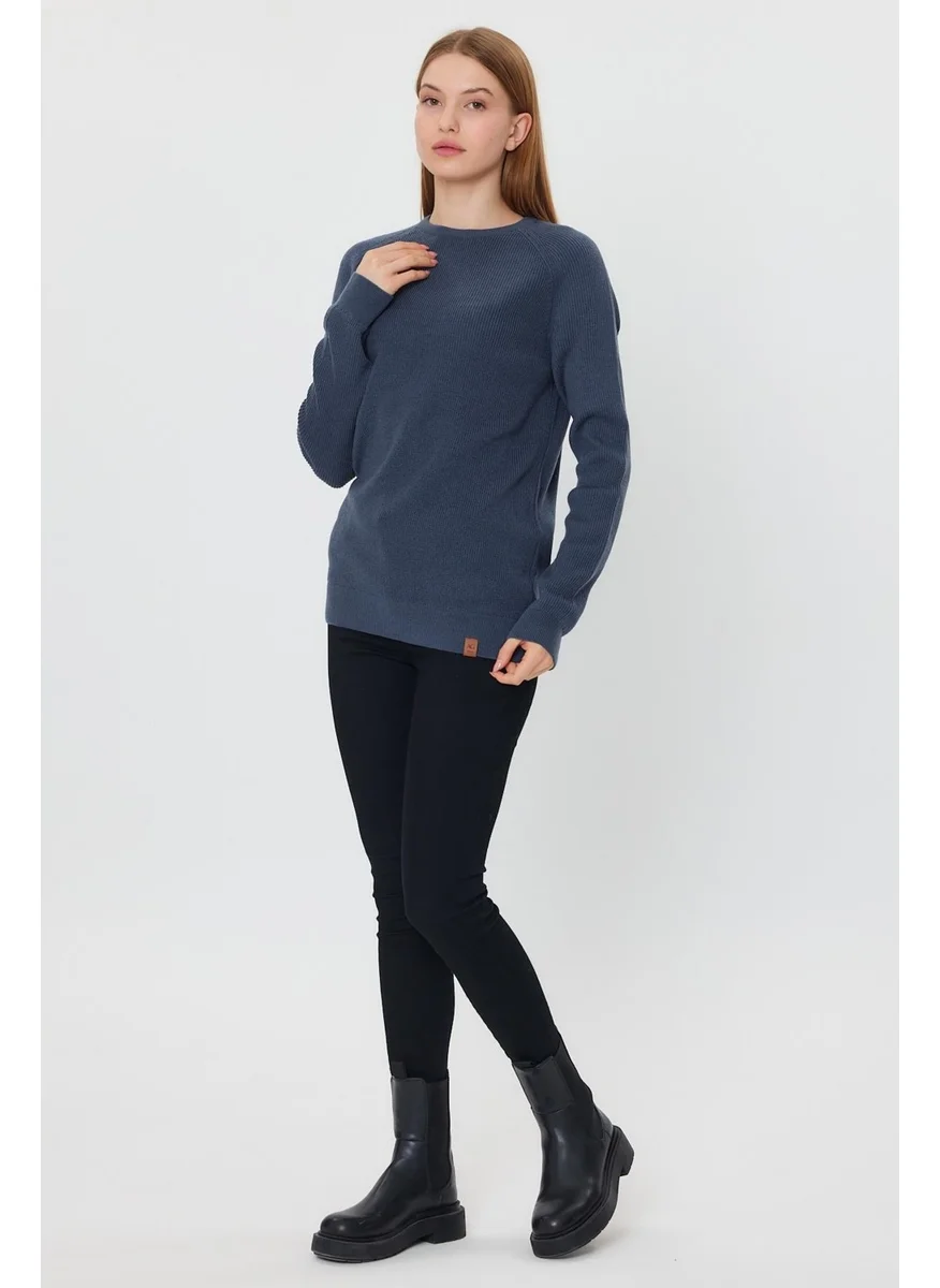 Alexandergardi Alexandergardı Selanik Knitted Crew Neck Sweater (E23-6707-WN)