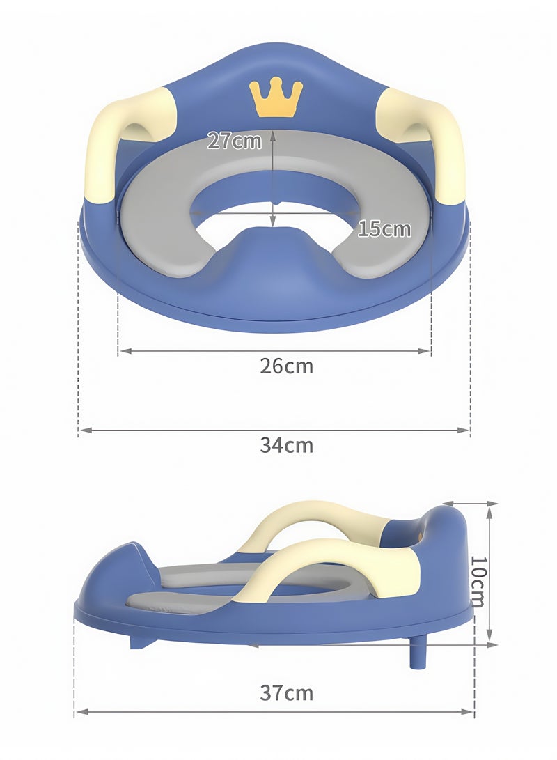 Vinnatsu Baby Potty Training Seat Removable Potty Toilet with Splash Guard Toilet Seat Ring Non-slip Mat for Baby Girl Boy  - Image 2
