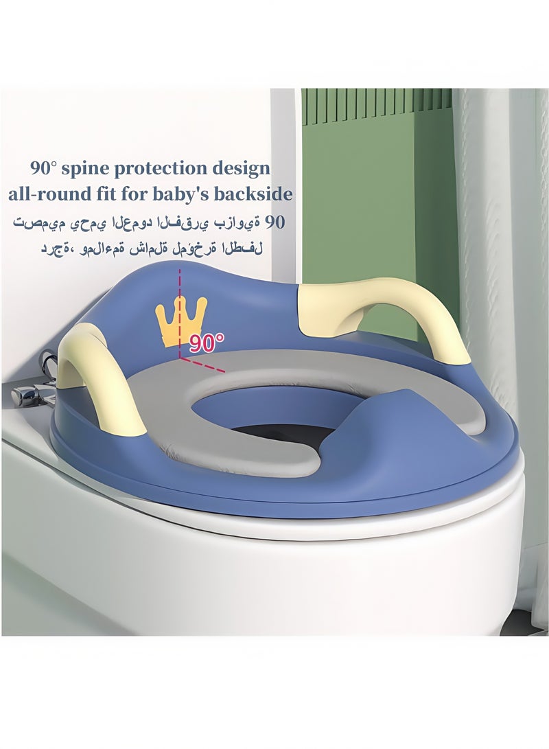 Vinnatsu Baby Potty Training Seat Removable Potty Toilet with Splash Guard Toilet Seat Ring Non-slip Mat for Baby Girl Boy  - Image 3