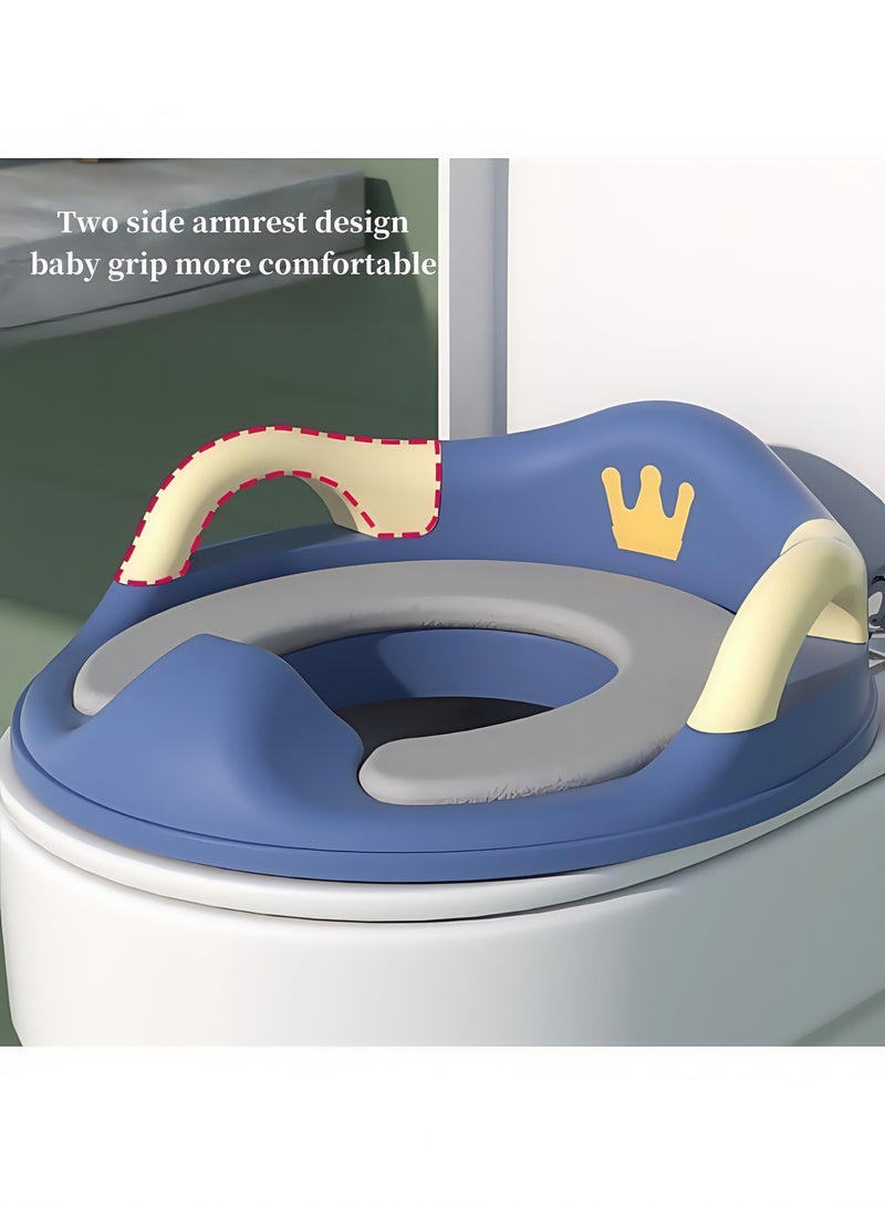 Vinnatsu Baby Potty Training Seat Removable Potty Toilet with Splash Guard Toilet Seat Ring Non-slip Mat for Baby Girl Boy  - Image 4