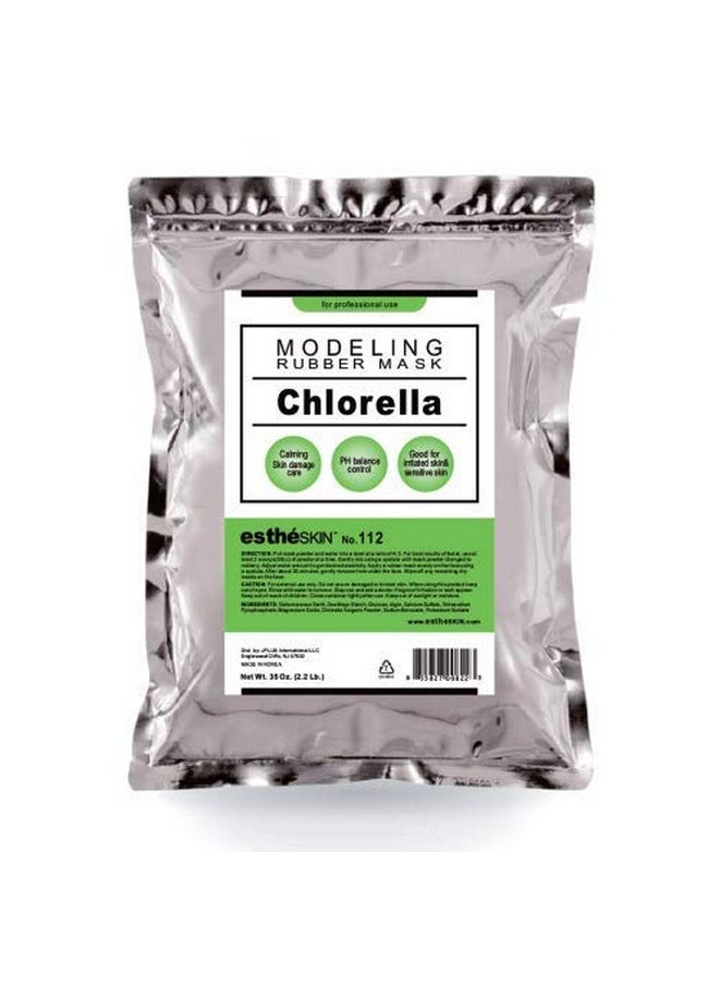 estheskin No.112 Chlorella Modeling Mask Powder For Professional Facial Treatment 35 Oz. (1 Pack)  - Image 1