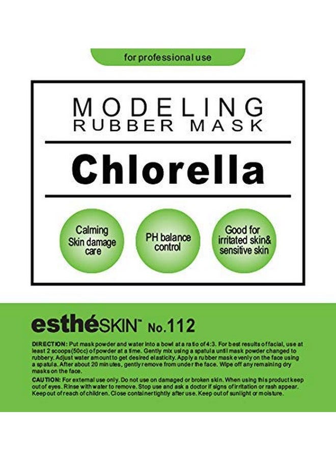 estheskin No.112 Chlorella Modeling Mask Powder For Professional Facial Treatment 35 Oz. (1 Pack)  - Image 2