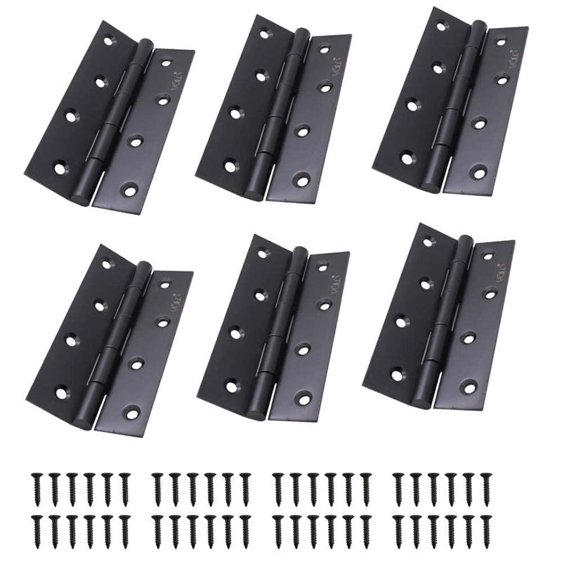 Volo Volo Premium Concealed Door Butt Hinges 5 inch x 12 Gauge25 mm Thickness Slow Motion Butt Hinge Stainless SteelFinish Black  - Image 1