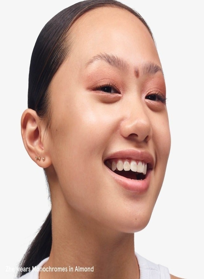 جلوسير أكثر لمعانًا  لوحة ظلال العيون الأساسية أحادية اللون، اللوز - مجموعة من ثلاث قطع - Image 4