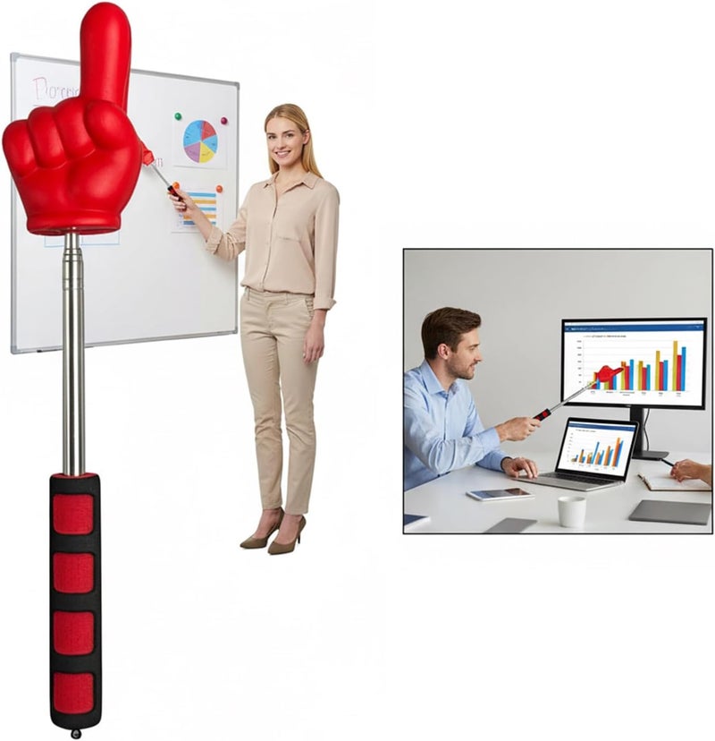 Extendable Teachers Hand Pointers Telescopic Teaching Whiteboard Teaching Rod for Handheld Presenter Classroom Classroom for Teacher Long - Image 5