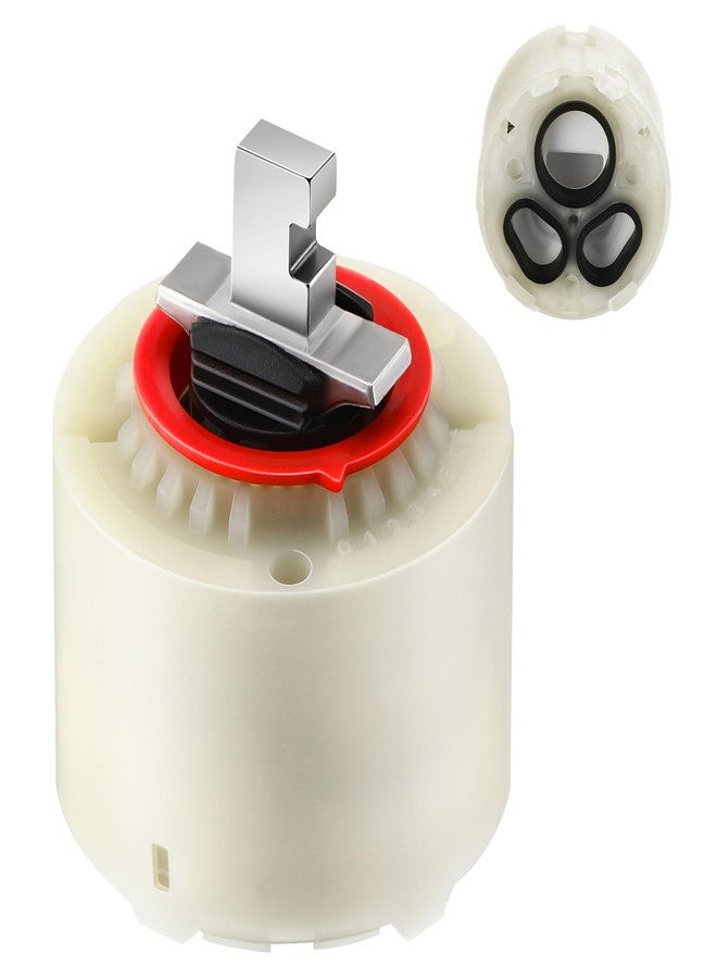 Enhon 1 Pack Shower Faucet Cartridge Compatible with 023529-0070A, Compatible with American Standard Single Handle Lavatory Bathroom Tub/Shower, 47 MM with Seals, Ceramic Faucets Cartridge - Image 1