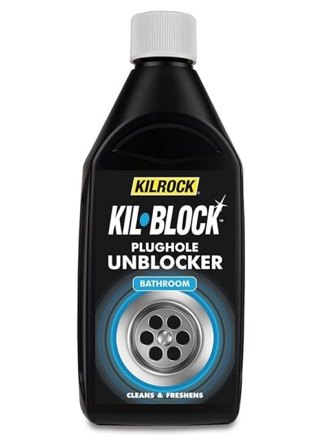 KILROCK Kilblock Bathroom Plughole Unblocker 500 ML - Image 1