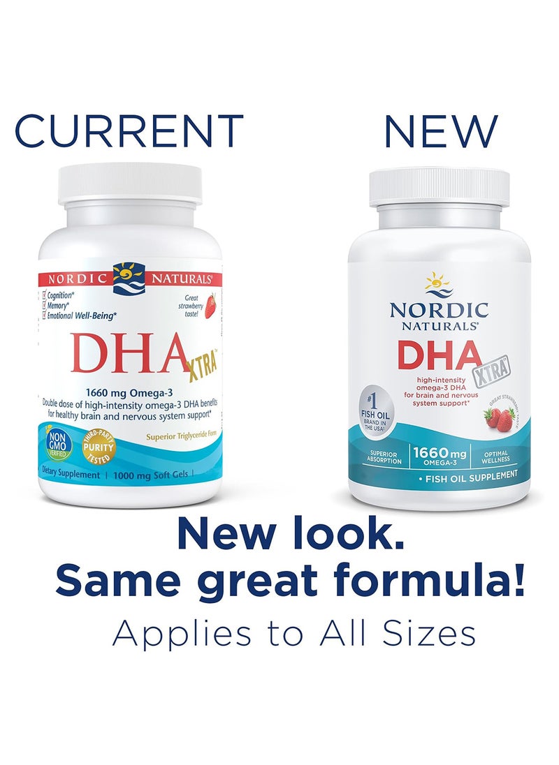 NORDIC NATURALS Dha Xtra Healthy Brain And Nervous System Support Softgels 60 Pieces  - Image 5