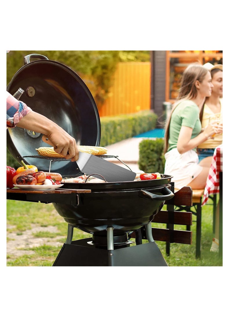 Barakah Metal Spatula Set - Stainless Steel Pancake Turner and Griddle Flipper Scraper 4x8 inch Oversized Hamburger Turner Great for Griddle BBQ Grill and Flat Top Cooking(3 PCS) - Image 5