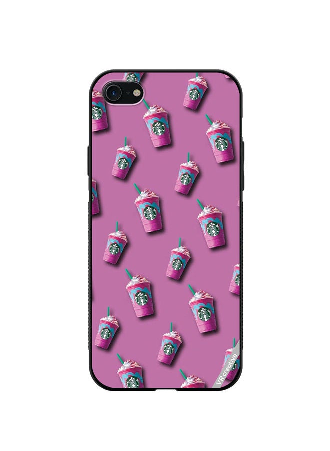 VR CREATIVE Protective Case Cover For Apple iPhone 7/8/SE 2020 Starbucks Design Multicolour - Image 1