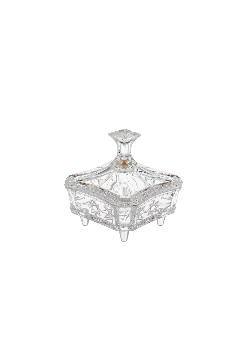 Dania Acrylic plate for serving dates and sweets  - Image 1