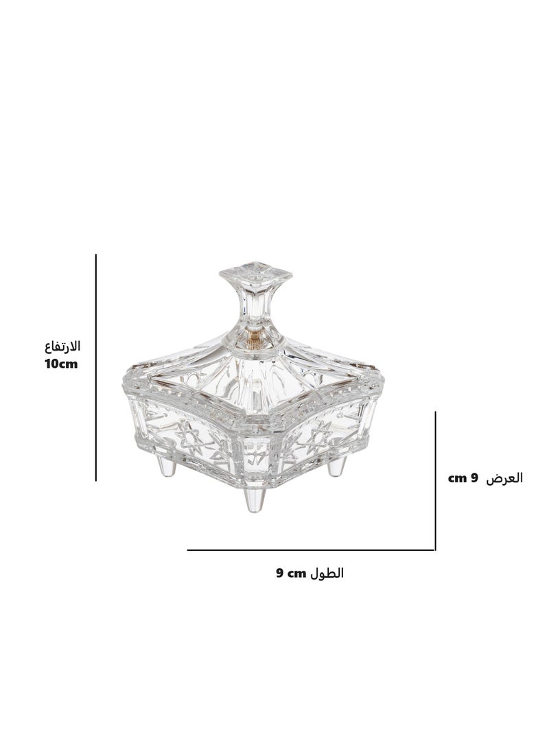 Dania Acrylic plate for serving dates and sweets  - Image 2