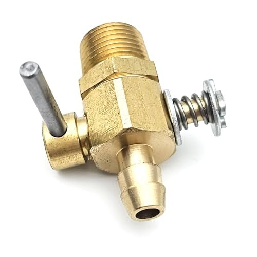 Seapple Drain Valve 6672190 Compatible with Bobcat Loader 743 751 753 7753 S130 S150 S160 S175 S185 S450 S510 S530 T110 T140 E37 E42 E45 E50 B300 5600 5610 - Image 1
