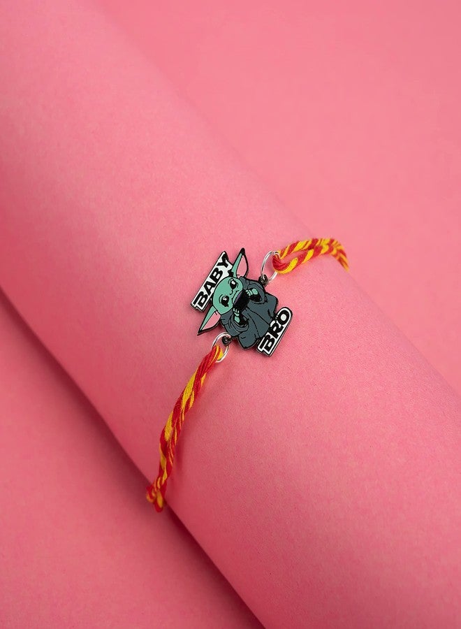 EITHEO BABY BRO YODA Rakhi for Brother & Sisters Rakshabandhan Gifts - Image 2