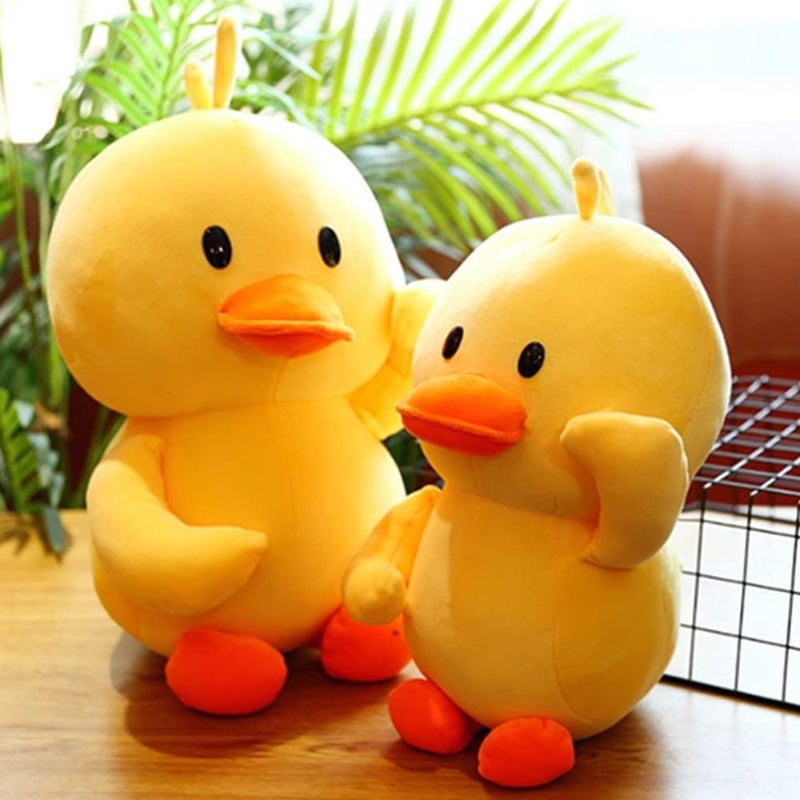 OUKEYI 9.8inch/25cm Plush DucklingsSoft Stuffed Animals，Yellow Plush Duck Stuffed Animal Toy,Funny Birthday Gifts for Kids Baby - Image 2