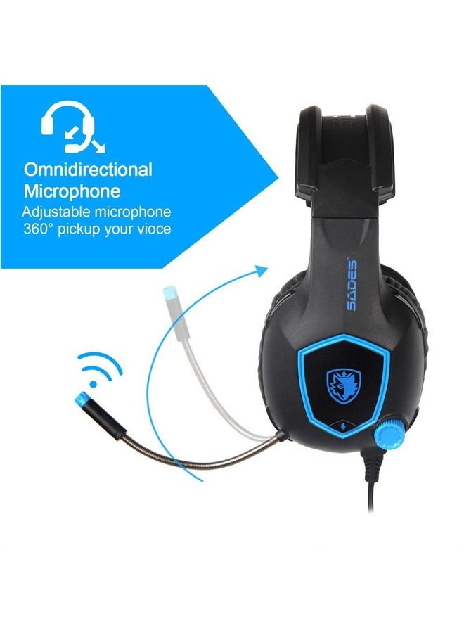 NIBEMINENT SA-818 Stereo Gaming Wired Headphone For Xbox One/PS4/PC/Laptop/Mac/iPad/iPod  - Image 2