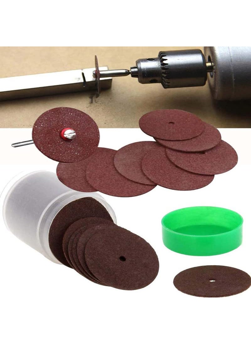 DIY Crafts DIY Crafts Pack Of 300 Pcs Multi 2 Pcs MandrelConnecting Shank Pack Of 300 Pcs Resin lot Mini Cutting Wheel DisPack Of 300 Pcs Multi 2 Pcs MandrelConnecting Shank  - Image 1